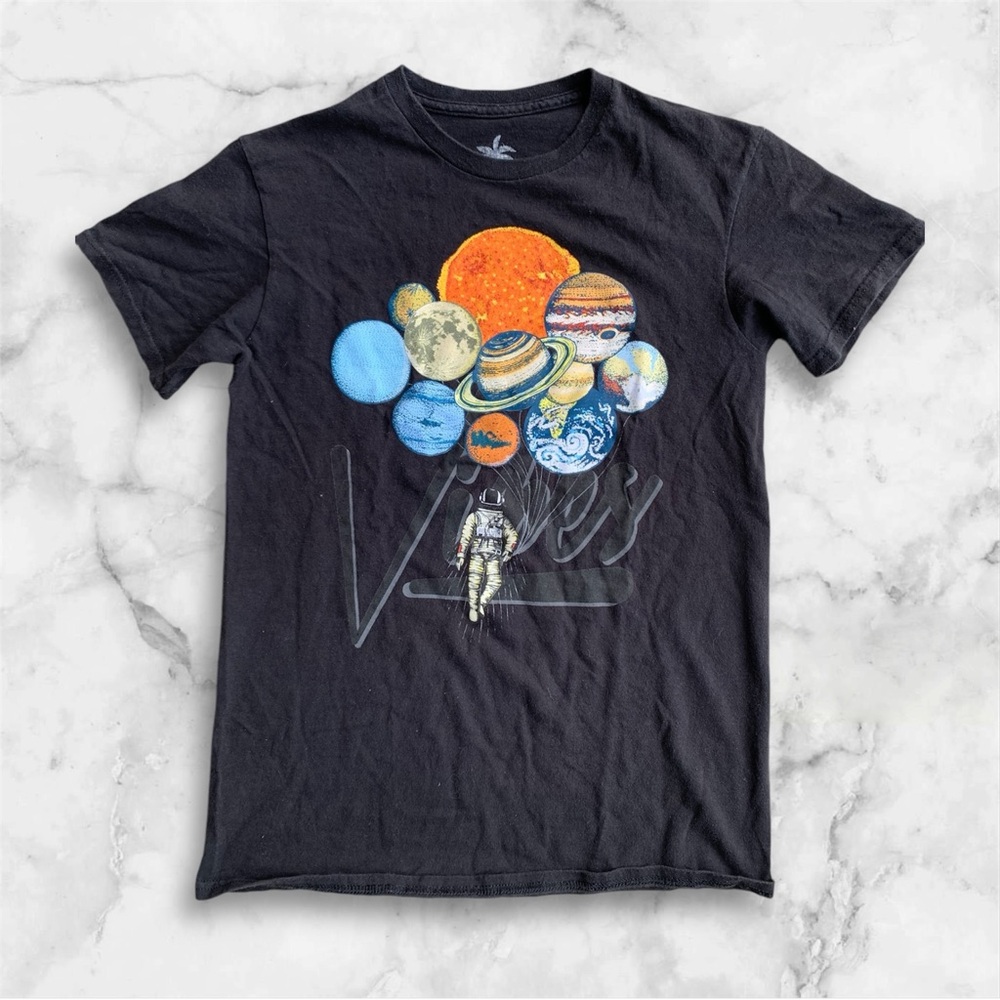 Vibe Astronaut T-Shirt Black Men’s Small